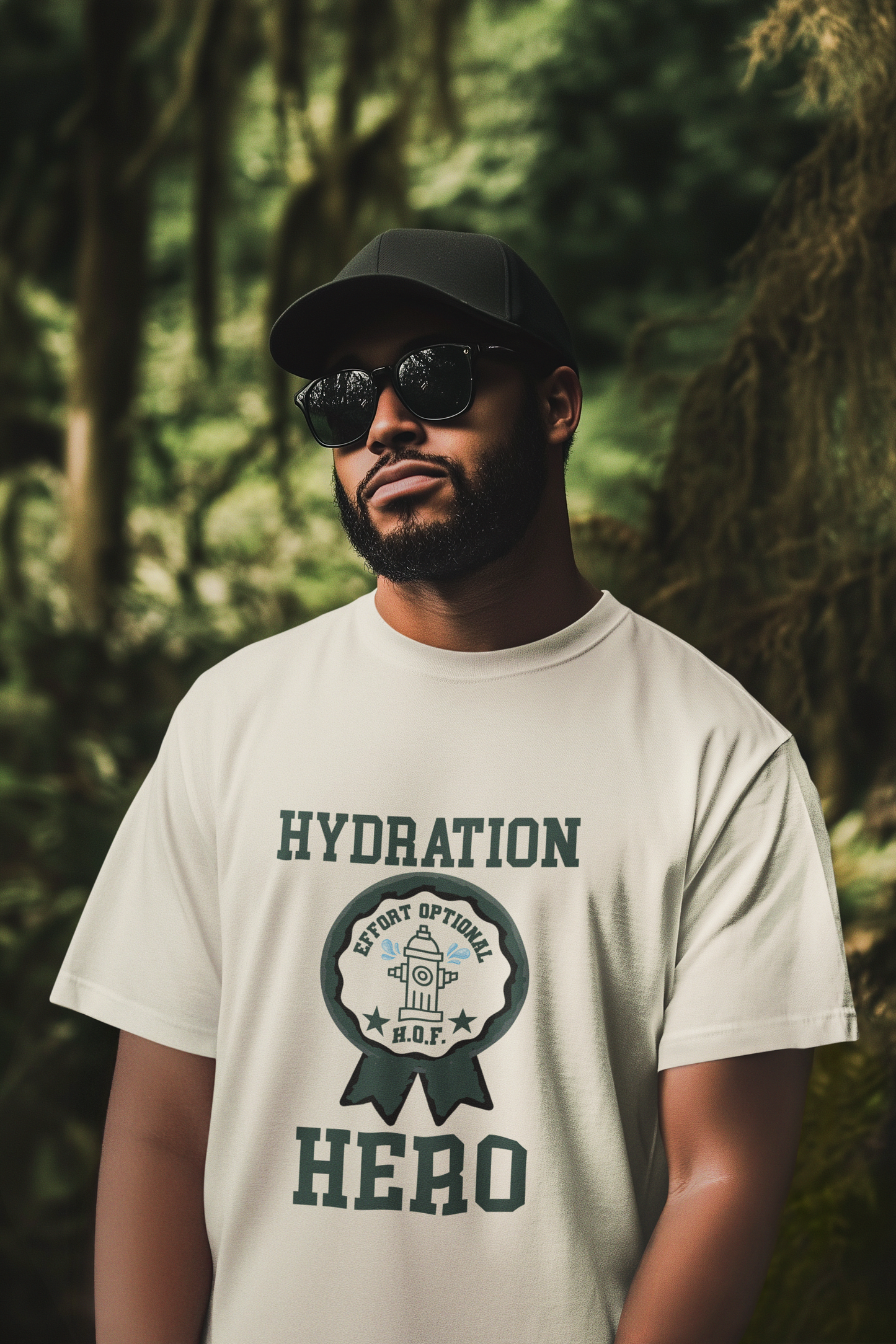 "Hydration Hero" Tee | Effort Optional Hall of Fame Collection