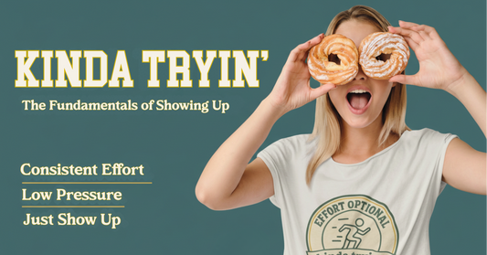 Blog Post Image girl holding 2 donuts up to her eyes and mouth wide open. 