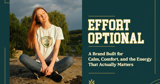 Blog promo image with a women sitting crossed legged outside in the sun. 