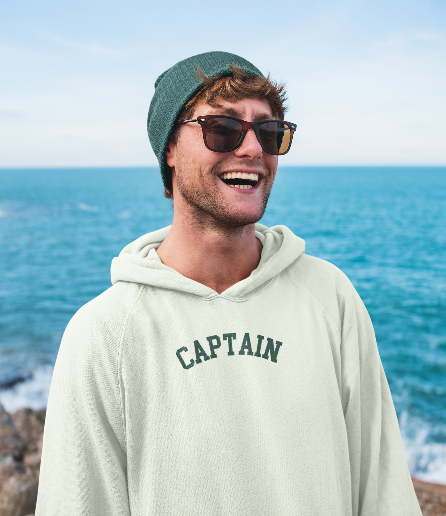 "CAPTAIN" Hoodie | Effort Optional Varsity Collection
