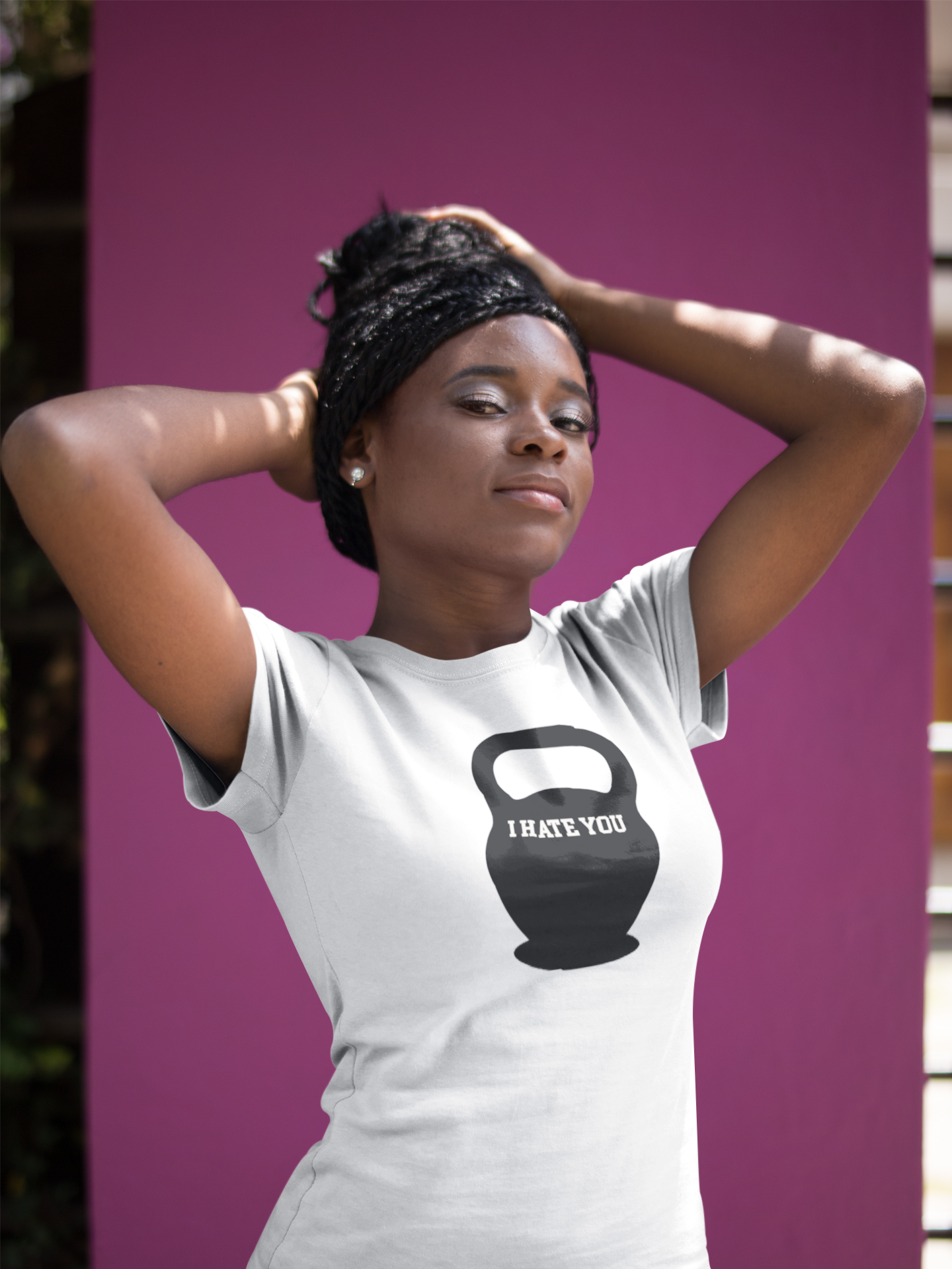 "Kettlebell Has An Attitude"  Tee | Effort Optional Bad Attitude Collection