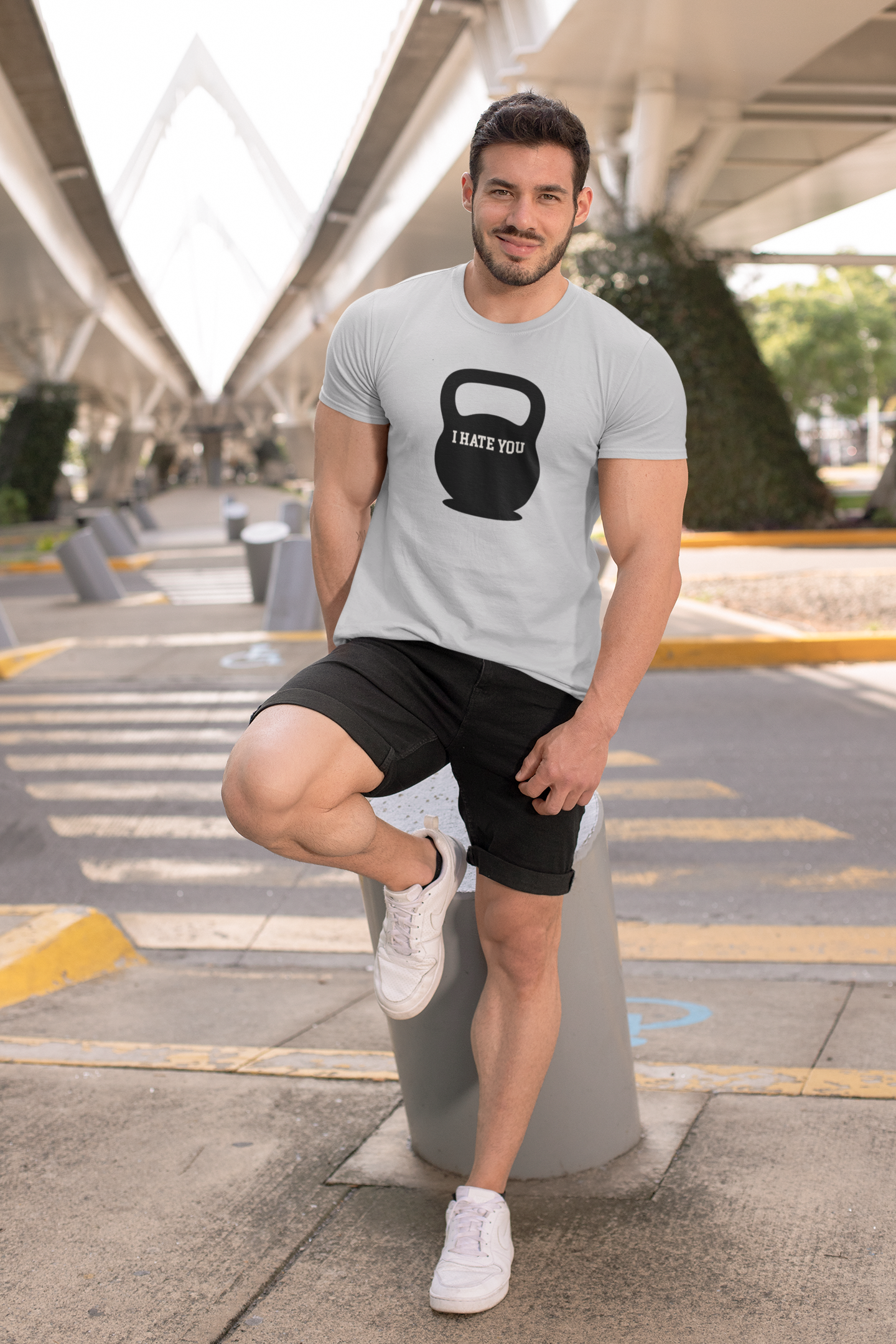 "Kettlebell Has An Attitude"  Tee | Effort Optional Bad Attitude Collection
